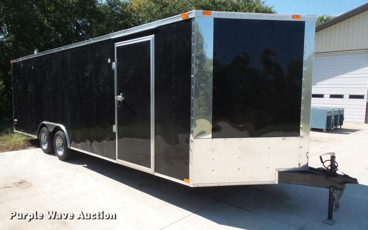image for item K3707 2016 Freedom 8.5X24TA2 enclosed cargo trailer