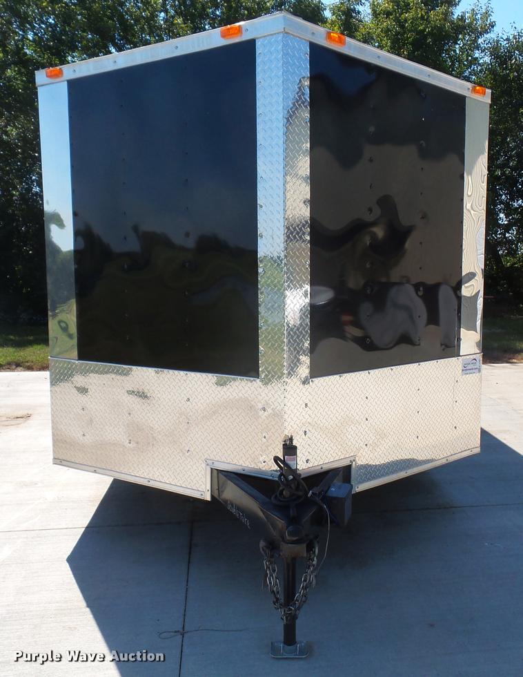 image for item K3707 2016 Freedom 8.5X24TA2 enclosed cargo trailer