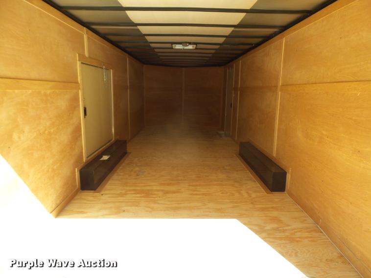 image for item K3707 2016 Freedom 8.5X24TA2 enclosed cargo trailer
