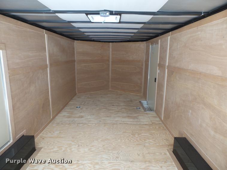 image for item K3707 2016 Freedom 8.5X24TA2 enclosed cargo trailer