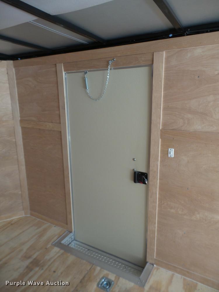 image for item K3707 2016 Freedom 8.5X24TA2 enclosed cargo trailer