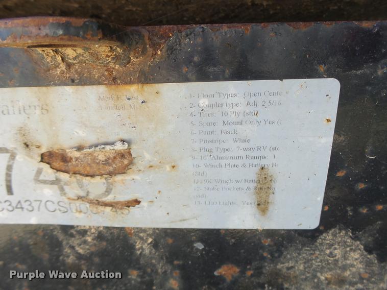 image for item K5684 2012 Fabrique Par car trailer