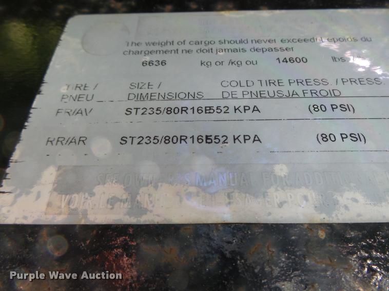 image for item K5684 2012 Fabrique Par car trailer