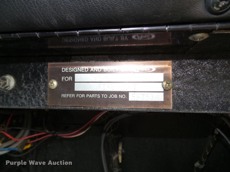 image for item K8241 1992 Pierce Arrow E6753 Aerial Crew Cab fire truck