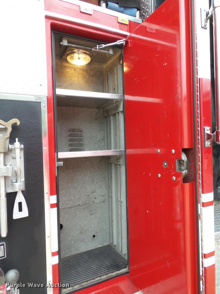 image for item K8241 1992 Pierce Arrow E6753 Aerial Crew Cab fire truck