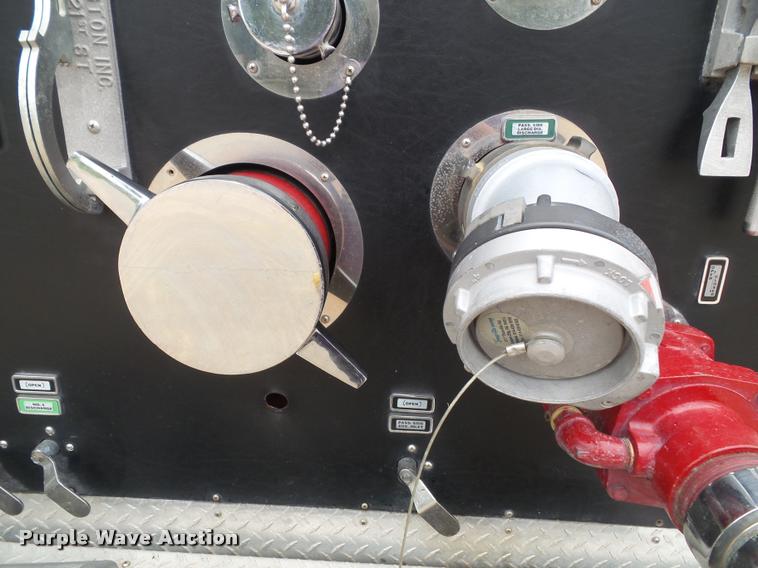 image for item K8241 1992 Pierce Arrow E6753 Aerial Crew Cab fire truck