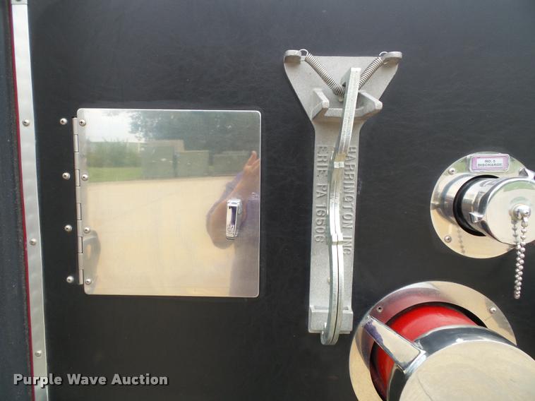 image for item K8241 1992 Pierce Arrow E6753 Aerial Crew Cab fire truck