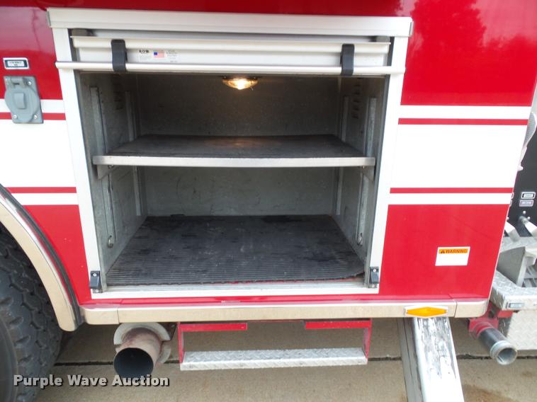 image for item K8241 1992 Pierce Arrow E6753 Aerial Crew Cab fire truck