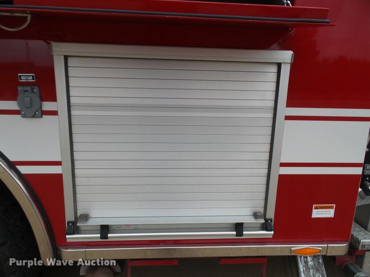 image for item K8241 1992 Pierce Arrow E6753 Aerial Crew Cab fire truck