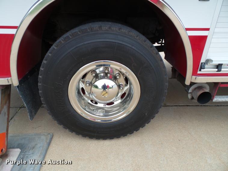 image for item K8241 1992 Pierce Arrow E6753 Aerial Crew Cab fire truck