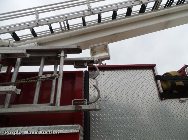 image for item K8241 1992 Pierce Arrow E6753 Aerial Crew Cab fire truck