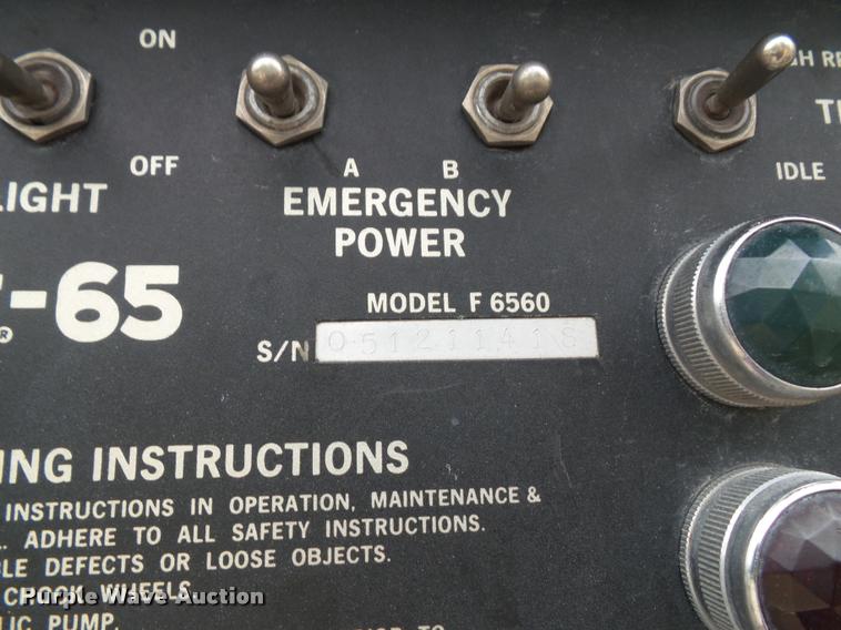 image for item K8241 1992 Pierce Arrow E6753 Aerial Crew Cab fire truck