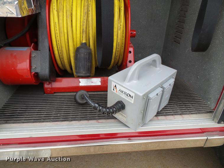 image for item K8241 1992 Pierce Arrow E6753 Aerial Crew Cab fire truck