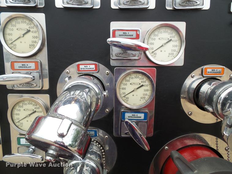 image for item K8241 1992 Pierce Arrow E6753 Aerial Crew Cab fire truck