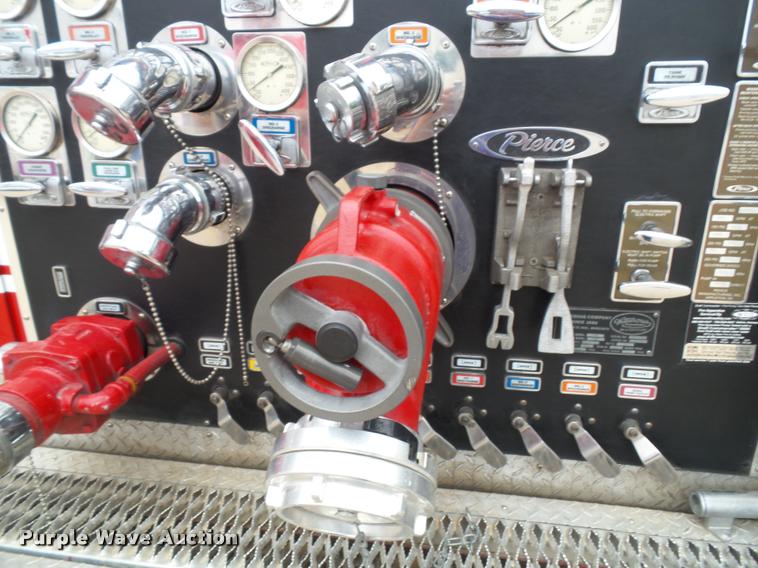 image for item K8241 1992 Pierce Arrow E6753 Aerial Crew Cab fire truck