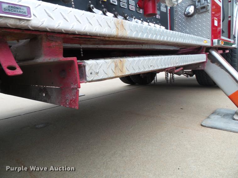 image for item K8241 1992 Pierce Arrow E6753 Aerial Crew Cab fire truck