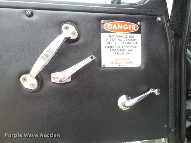 image for item K8241 1992 Pierce Arrow E6753 Aerial Crew Cab fire truck