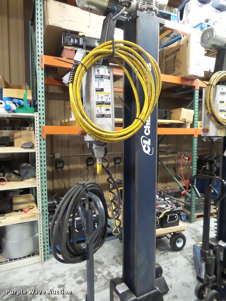 image for item L2710 (4) Challenger CLM16 electric mobile column lifts