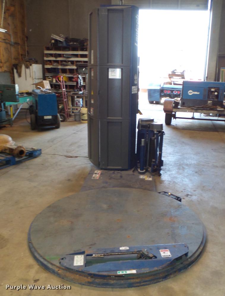 image for item L4045 2013 LanTech semi automatic stretch wrapping system