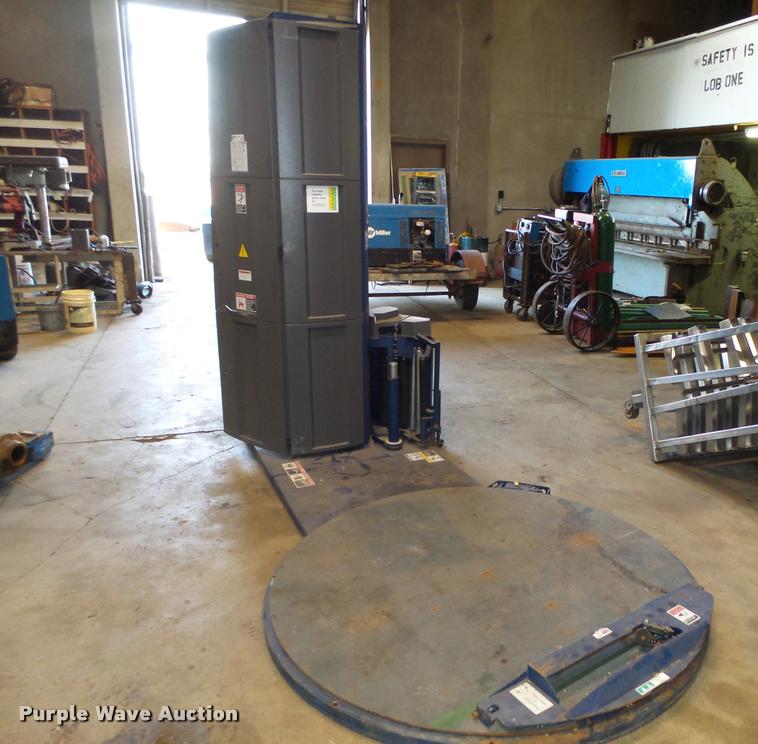 image for item L4045 2013 LanTech semi automatic stretch wrapping system