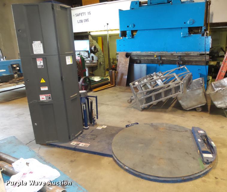 image for item L4045 2013 LanTech semi automatic stretch wrapping system
