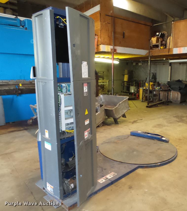 image for item L4045 2013 LanTech semi automatic stretch wrapping system