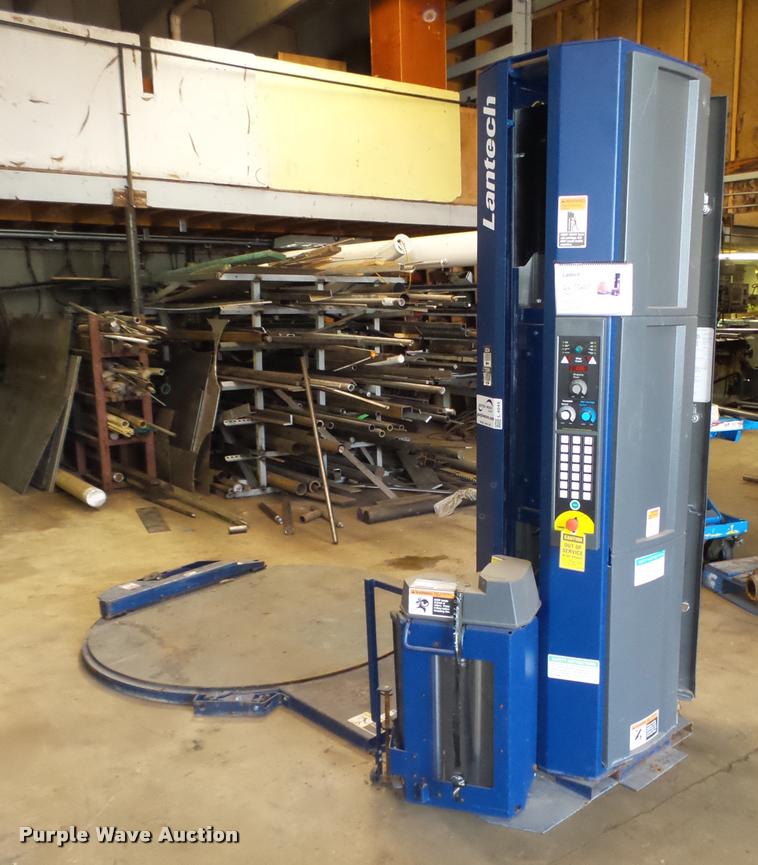 image for item L4045 2013 LanTech semi automatic stretch wrapping system