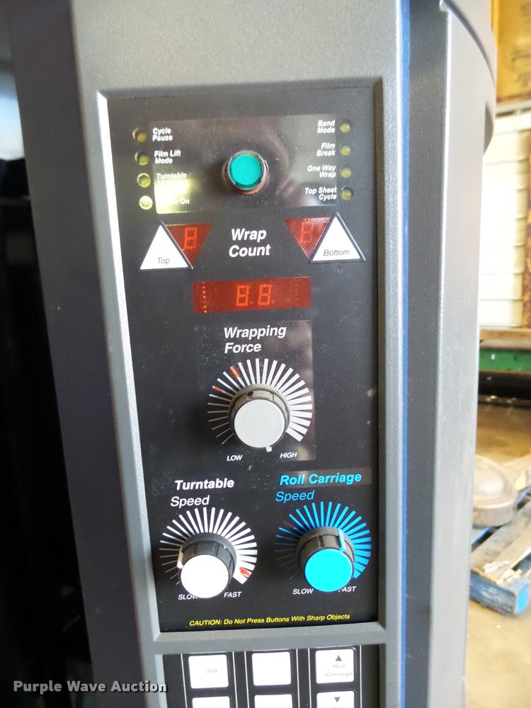 image for item L4045 2013 LanTech semi automatic stretch wrapping system