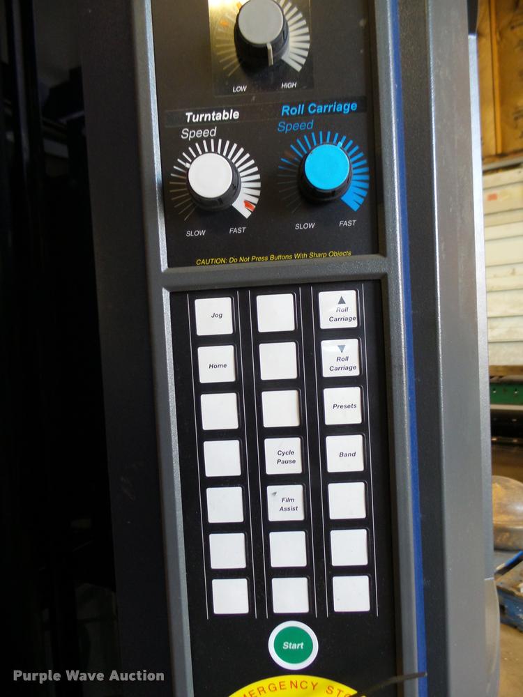 image for item L4045 2013 LanTech semi automatic stretch wrapping system