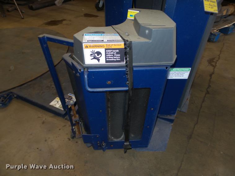 image for item L4045 2013 LanTech semi automatic stretch wrapping system