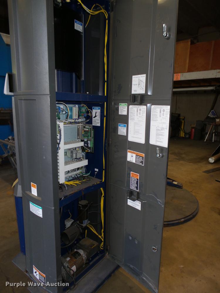 image for item L4045 2013 LanTech semi automatic stretch wrapping system