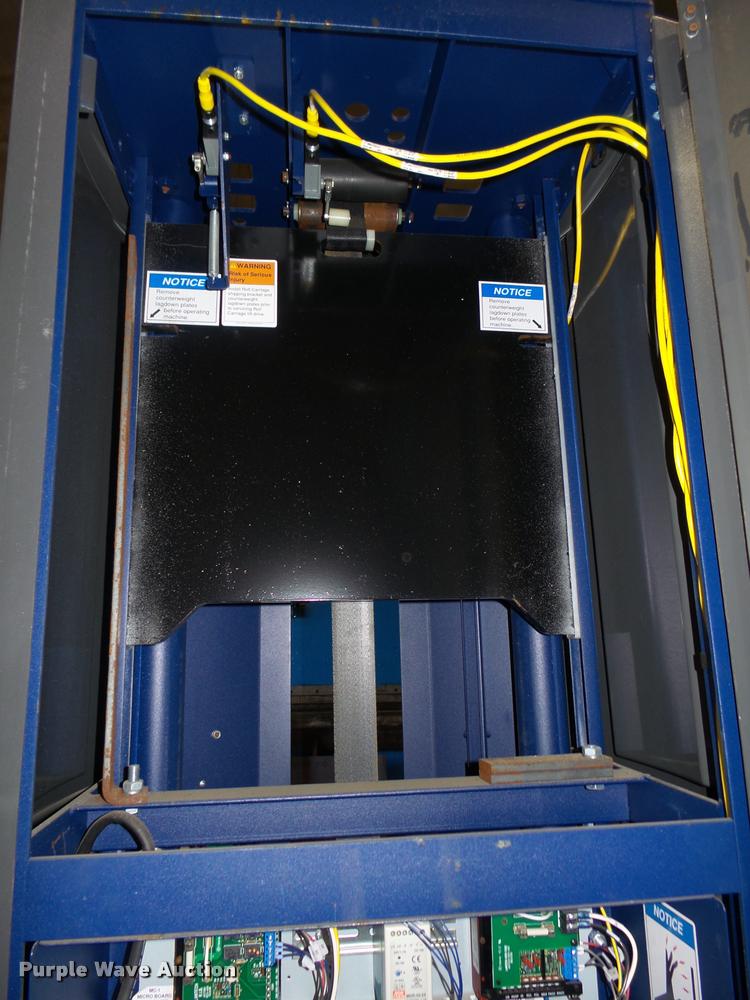 image for item L4045 2013 LanTech semi automatic stretch wrapping system