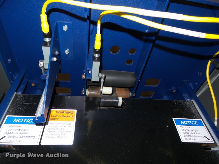 image for item L4045 2013 LanTech semi automatic stretch wrapping system