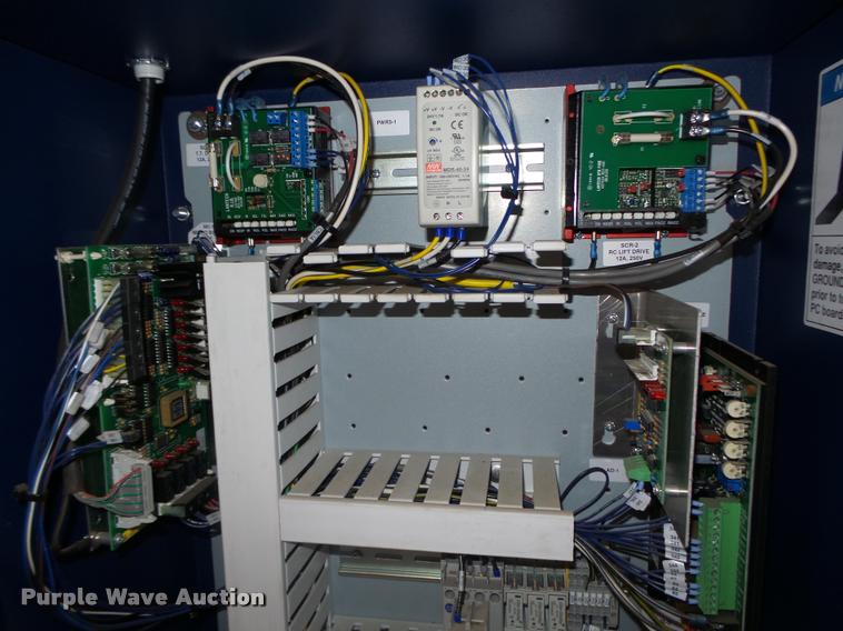 image for item L4045 2013 LanTech semi automatic stretch wrapping system