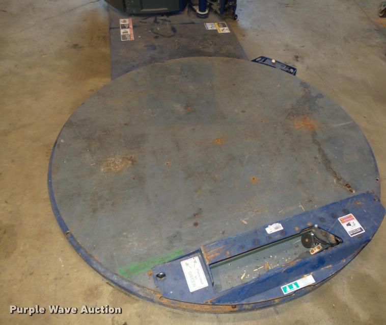 image for item L4045 2013 LanTech semi automatic stretch wrapping system