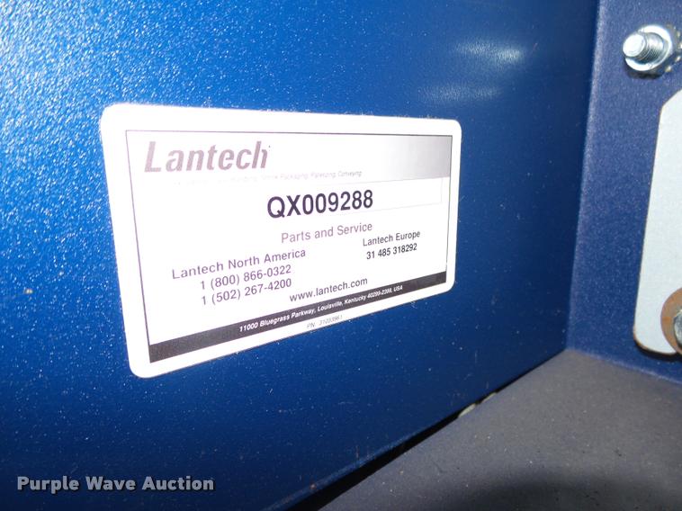 image for item L4045 2013 LanTech semi automatic stretch wrapping system