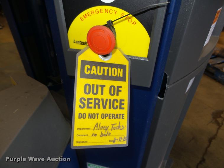 image for item L4045 2013 LanTech semi automatic stretch wrapping system