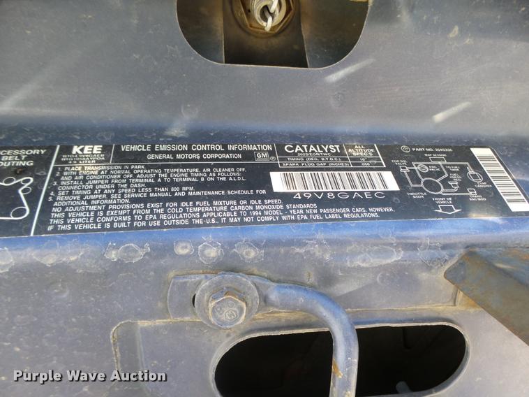 image for item L4048 1994 Cadillac DeVille