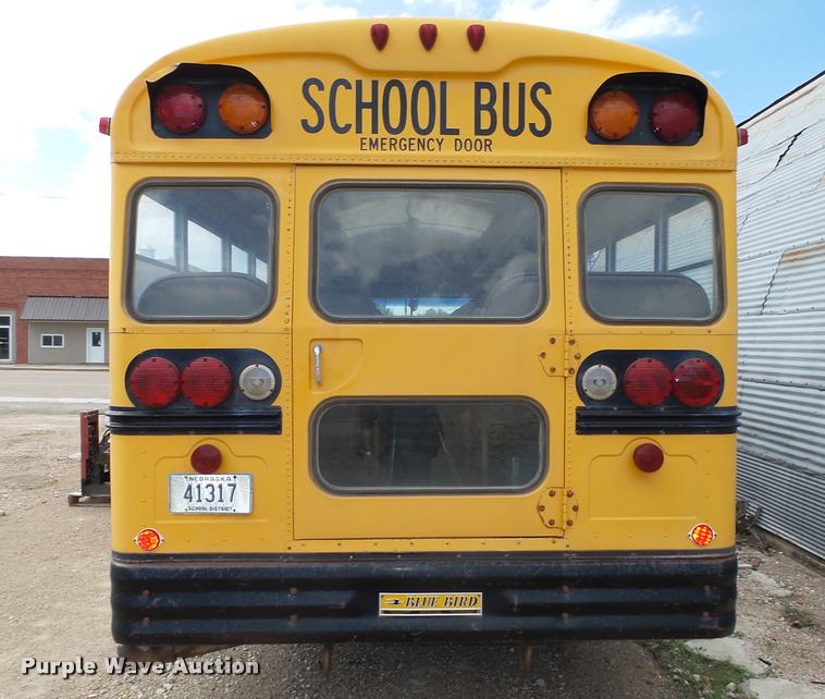 image for item L4078 1987 Chevrolet Blue Bird 60 school bus