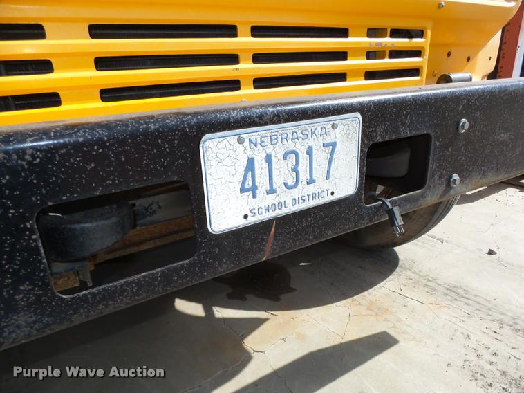 image for item L4078 1987 Chevrolet Blue Bird 60 school bus