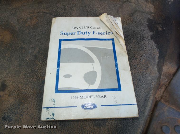 image for item L4079 1999 Ford F350 Super Duty flatbed pickup truck