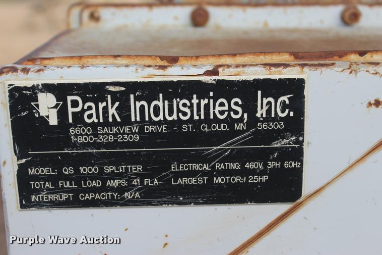 image for item L4807 2006 Park Industries Hydrasplit QS1000 rock splitter / stone cutter