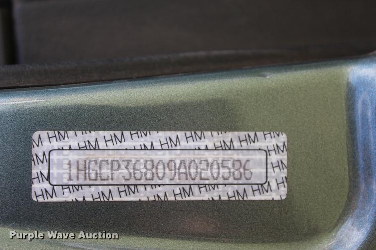 image for item L4808 2009 Honda Accord