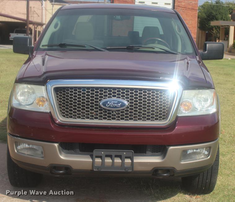 image for item L4809 2005 Ford F150 XLT SuperCrew pickup truck