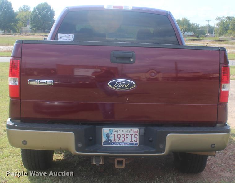 image for item L4809 2005 Ford F150 XLT SuperCrew pickup truck