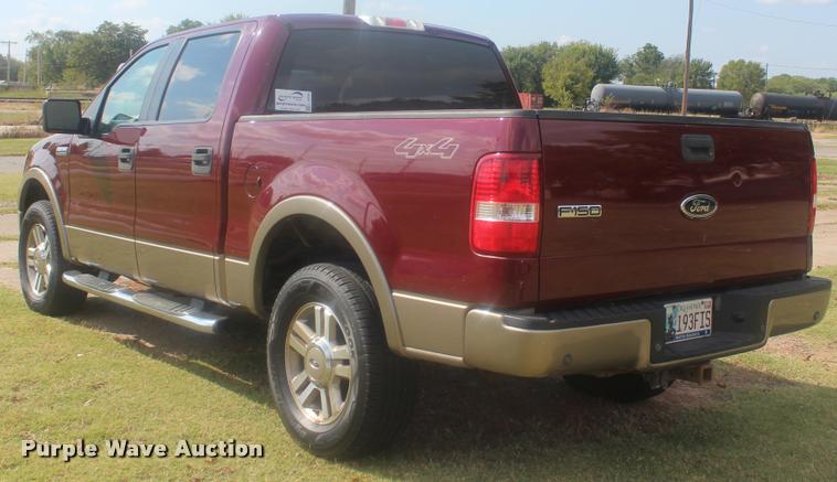 image for item L4809 2005 Ford F150 XLT SuperCrew pickup truck