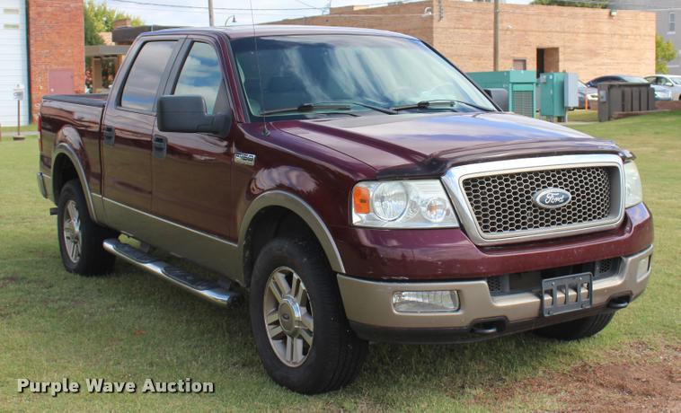 image for item L4809 2005 Ford F150 XLT SuperCrew pickup truck