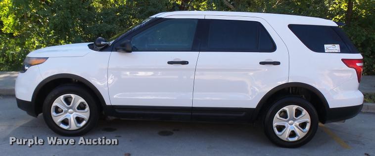 image for item L7159 2013 Ford Explorer Police Interceptor Utility SUV