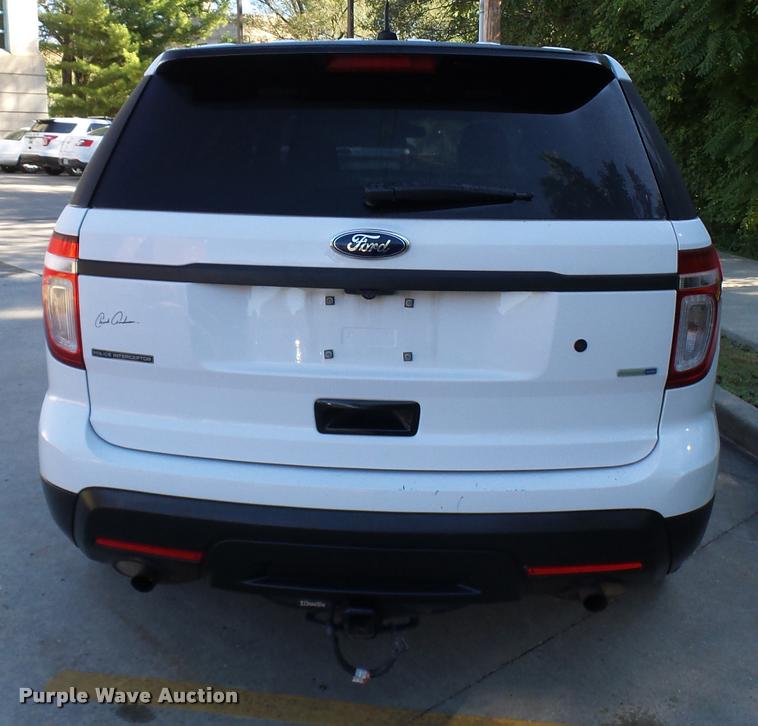 image for item L7159 2013 Ford Explorer Police Interceptor Utility SUV