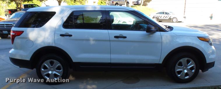 image for item L7159 2013 Ford Explorer Police Interceptor Utility SUV